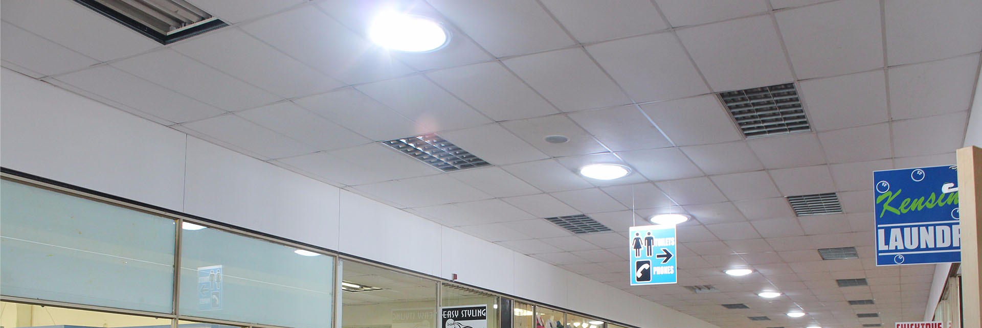 Store Roof of Shopping Centre| Sundowner Skylights