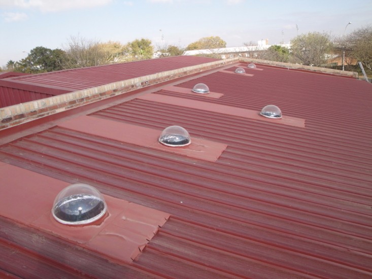 Sphere angular tin roof skylight | Sundowner Skylights